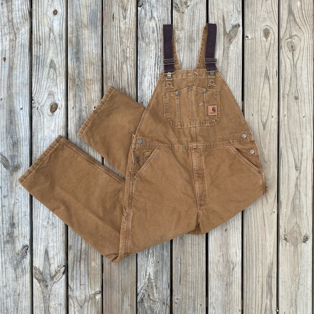 Carhartt insulated overalls